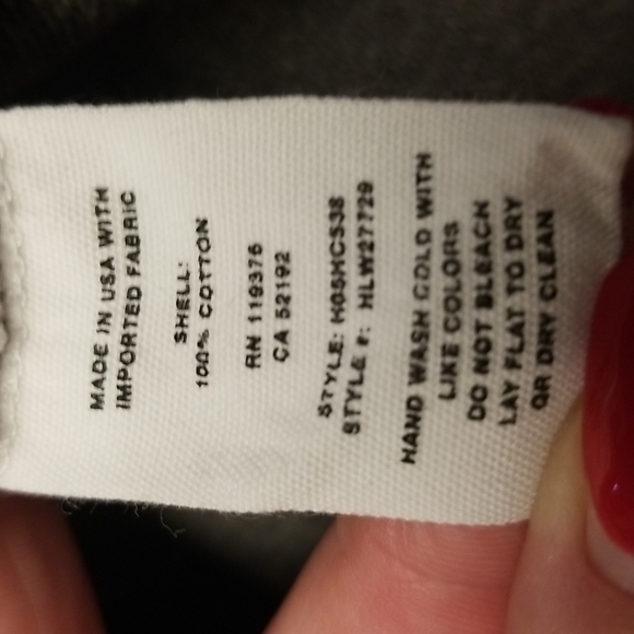 Cozy Helmut Lang Cropped Sweatshirt - Picture 8 of 9